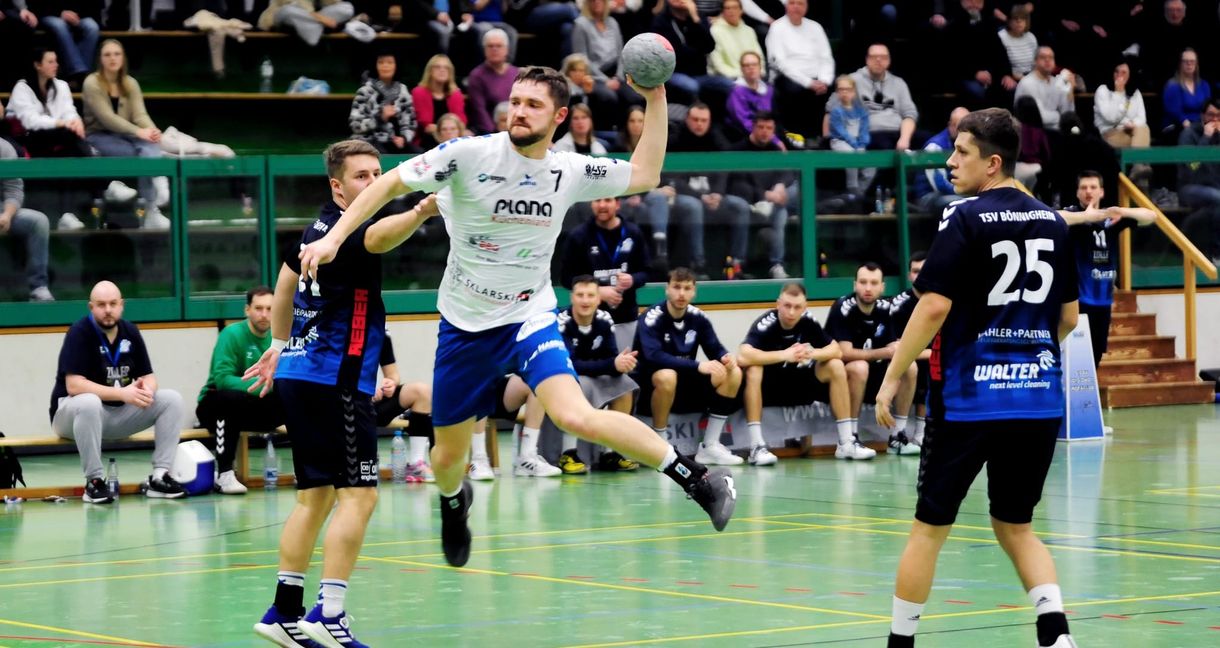 Urs Bonhage steuerte in seinem letzten Aktivenspiel neun Treffer zum Auswärtssieg bei.