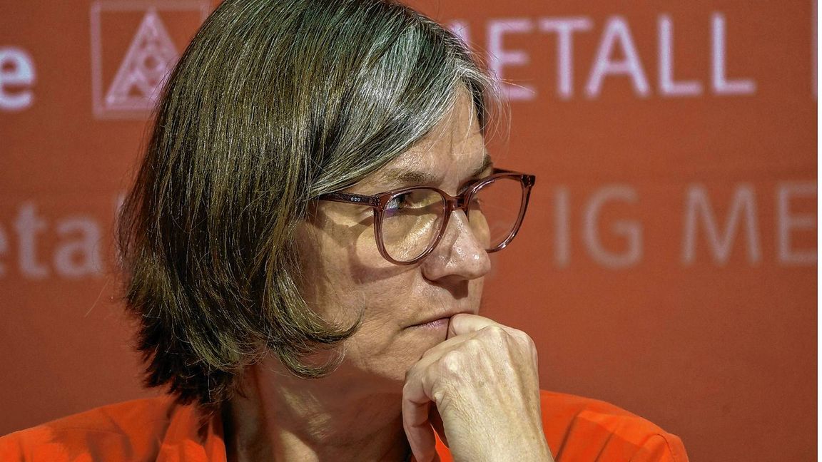 Christiane Benner steht vor ihrer ersten großen Tarifrunde als Vorsitzende der IG Metall.