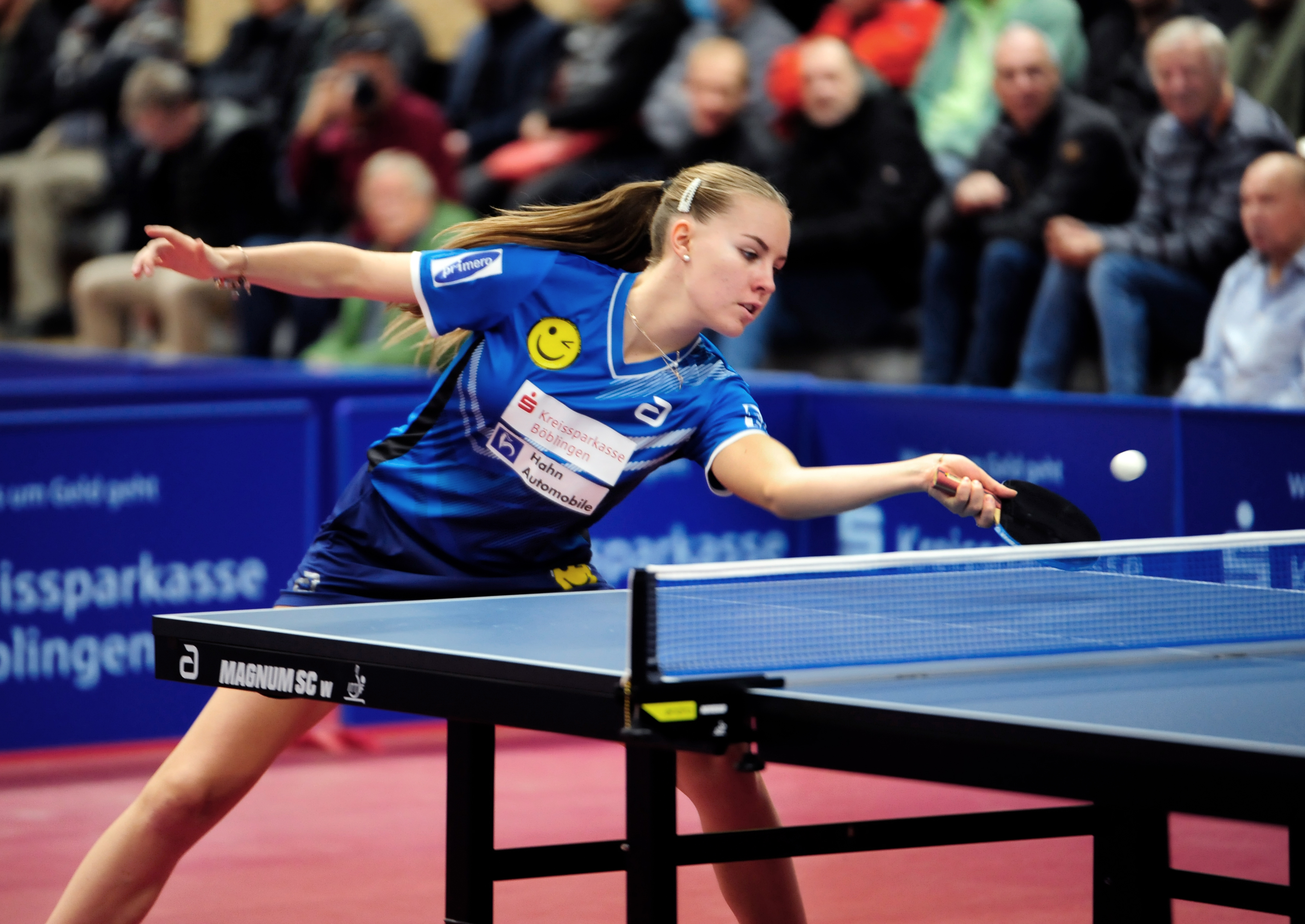 Annett Kaufmann gewinnt in Nürnberg bei der Deutschen Meisterschaft zwei Silbermedaillen. Bild: photostampe/A
