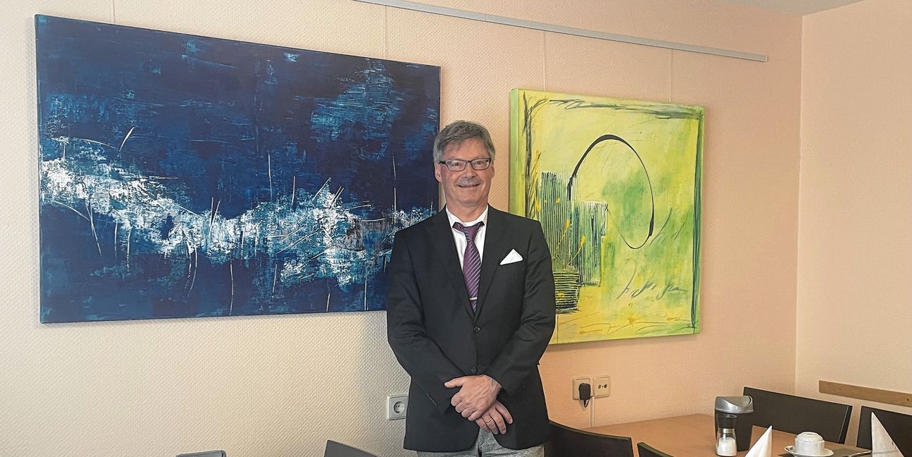 Christian Hempel ist ein großer Kunstliebhaber.