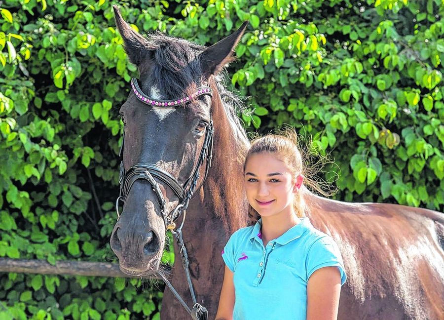 Lisa Steisslinger und Havanna Negra sind ein eingespieltes Team und haben dieses Jahr noch viel vor. Bild: Nüßle
