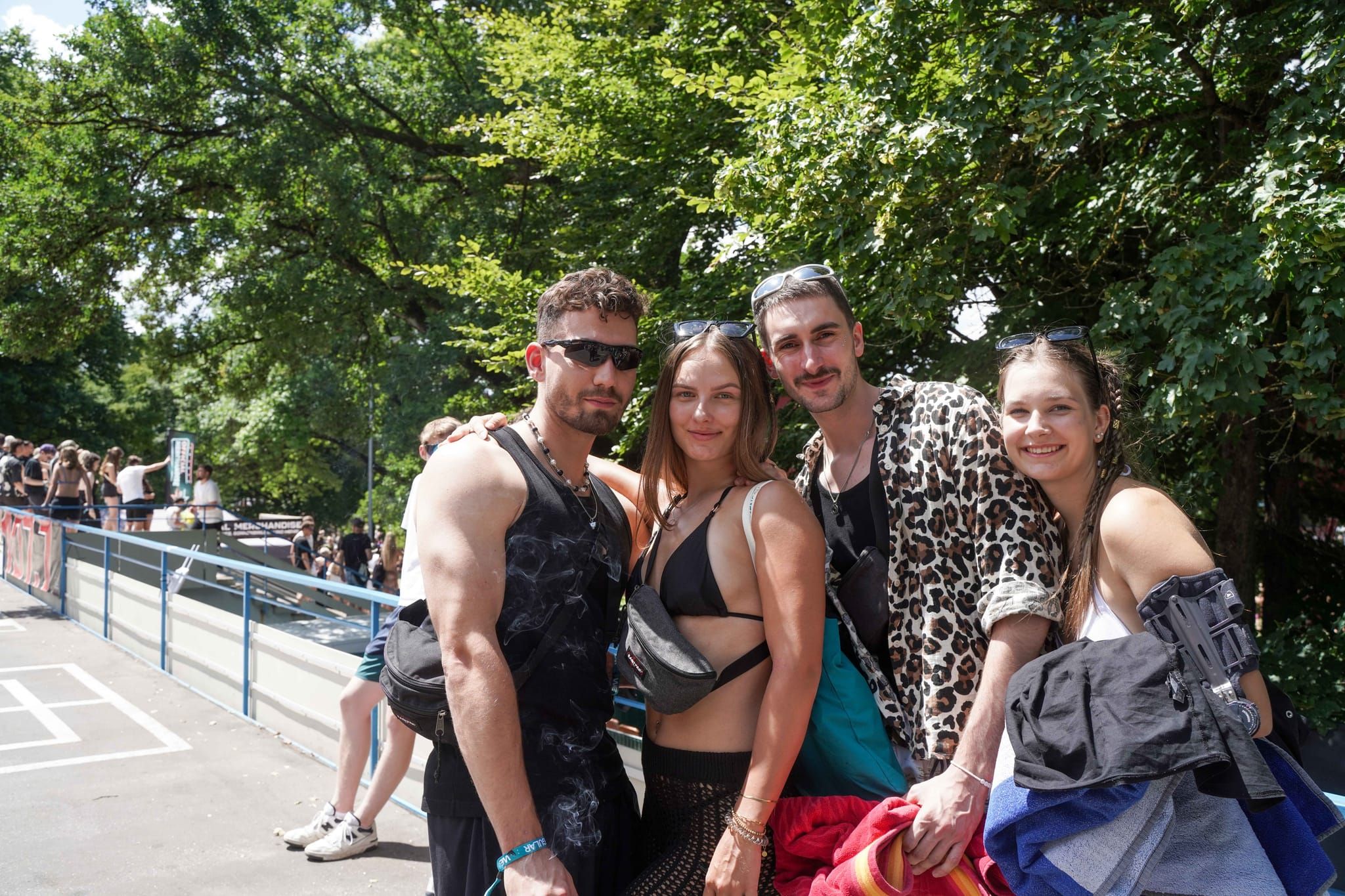Feinster Techno und super Stimmung im Sindelfinger Freibad.