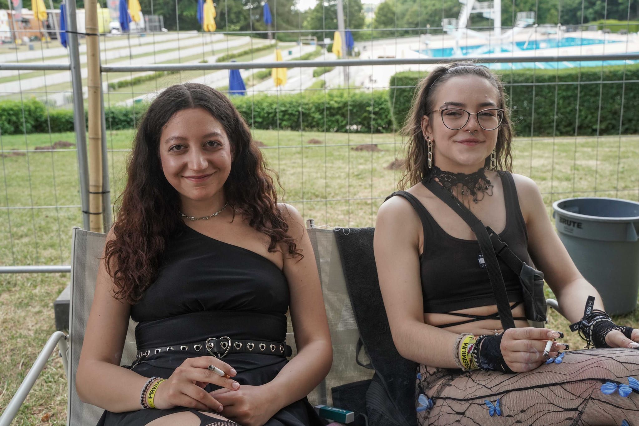 Feinster Techno und super Stimmung im Sindelfinger Freibad.