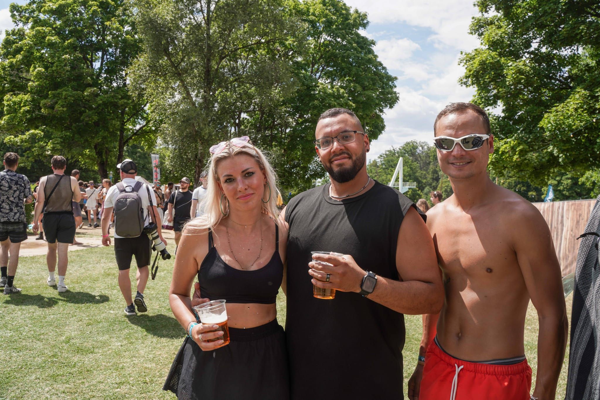 Feinster Techno und super Stimmung im Sindelfinger Freibad.