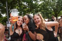 Feinster Techno und super Stimmung im Sindelfinger Freibad.