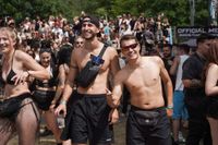 Feinster Techno und super Stimmung im Sindelfinger Freibad.