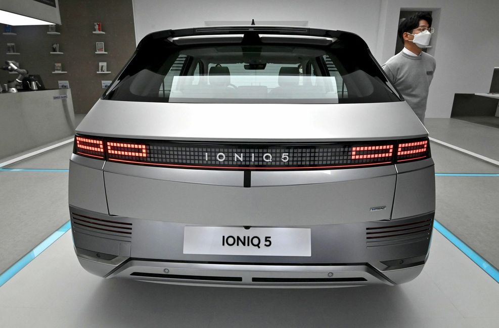 Hyundai möchte der Konkurrenz am liebsten die Hecklichter zeigen. Foto: AFP/JUNG YEON-JE