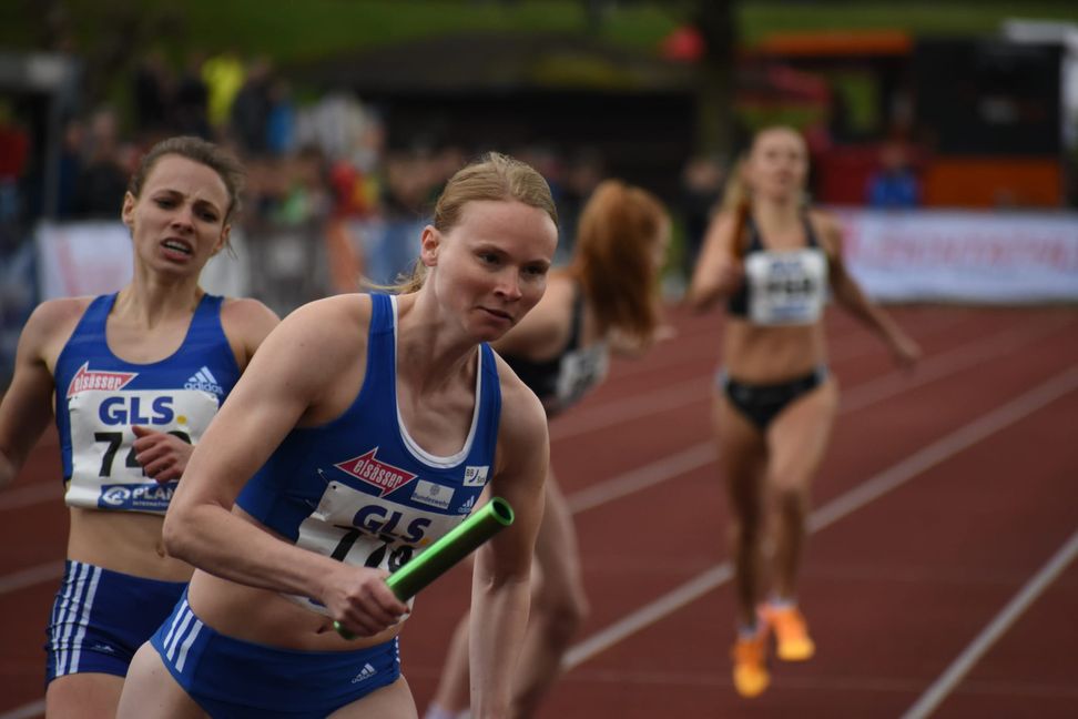 Jessica-Bianca Wessolly vom VfL Sindelfingen hat ihre Ziele fest im Blick.