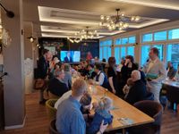 Wahlparty der CDU im Böblinger Paladion.