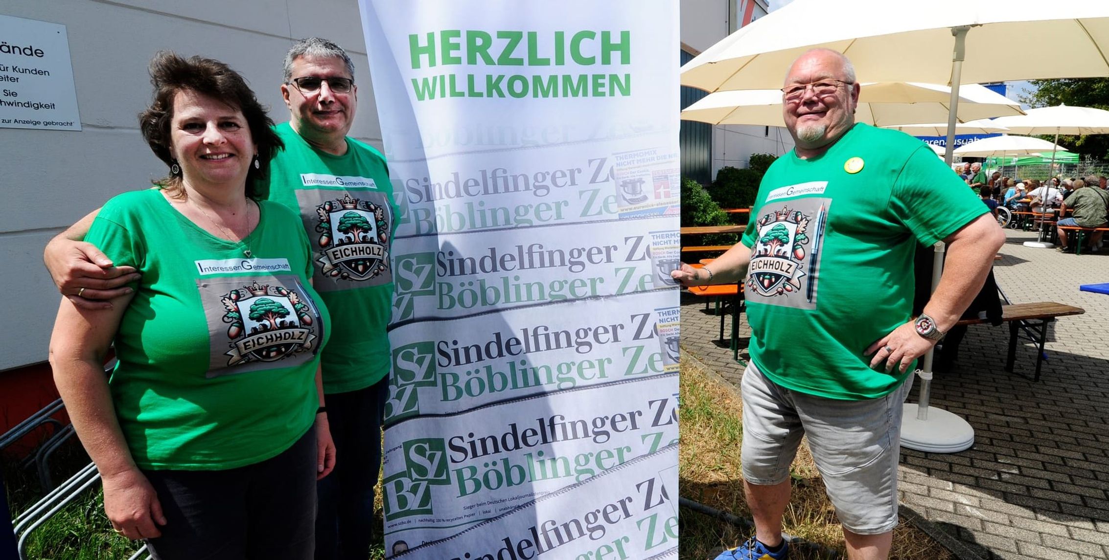 Netter Besuch aus dem Eichholz.
