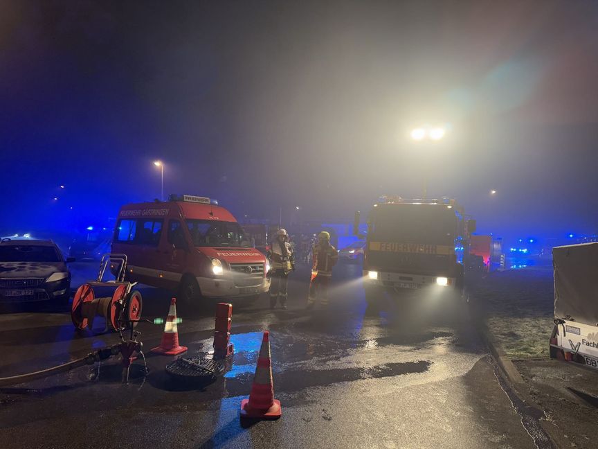 Kellerbrand in Gärtringen.