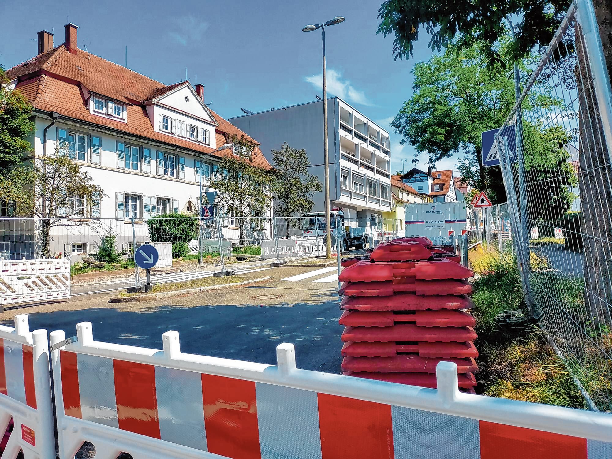 Auch die Wurmbergstraße ist derzeit noch gesperrt.