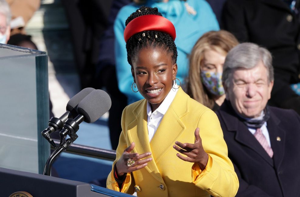 Steile Karriere: Amanda Gorman Foto: AFP/ALEX WONG