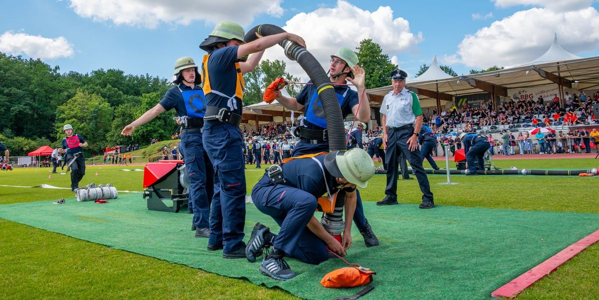 Wenn jede Sekunde zählt: 66 Feuerwehrteams zeigen in Dagersheim ihr Können