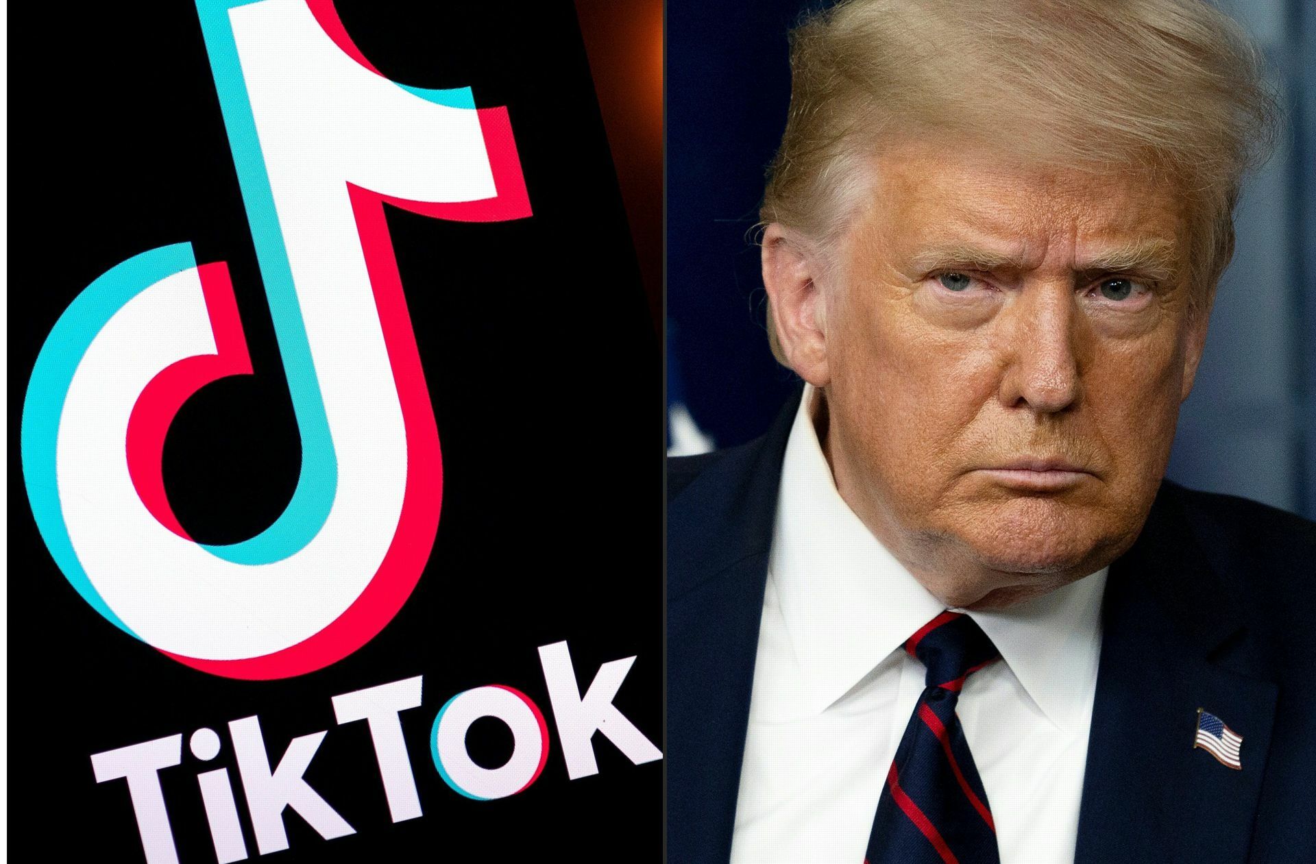 Donald Trump hat Tiktok im Visier.