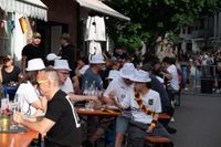 Deutschland gegen Spanien - die Bildergalerie vom Wettbachplatz