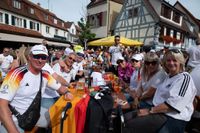 Deutschland gegen Spanien - die Bildergalerie vom Wettbachplatz