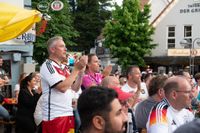 Deutschland gegen Spanien - die Bildergalerie vom Wettbachplatz