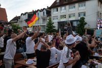 Deutschland gegen Spanien - die Bildergalerie vom Wettbachplatz