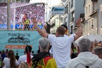Deutschland gegen Spanien - die Bildergalerie vom Wettbachplatz