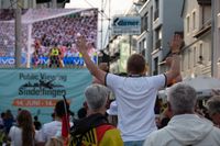 Deutschland gegen Spanien - die Bildergalerie vom Wettbachplatz