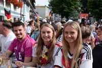 Deutschland gegen Spanien - die Bildergalerie vom Wettbachplatz