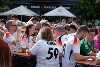 Deutschland gegen Spanien - die Bildergalerie vom Wettbachplatz