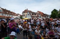 Deutschland gegen Spanien - die Bildergalerie vom Wettbachplatz