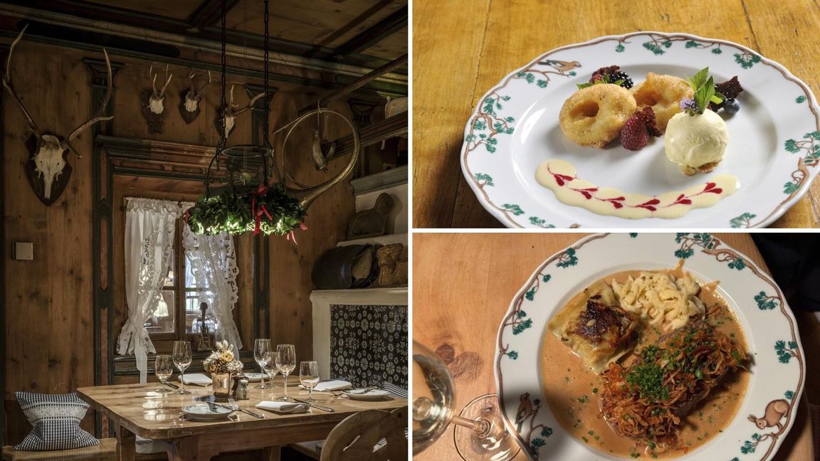 Ein Ort, der aus der Zeit gefallen scheint: die Dorfstuben im Hotel Bareiss.