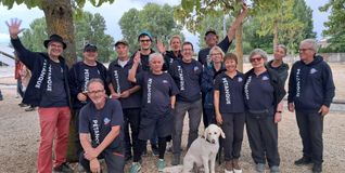 Jubel beim VfL Sindelfingen über den Aufstieg in die Oberliga. Bild: z
