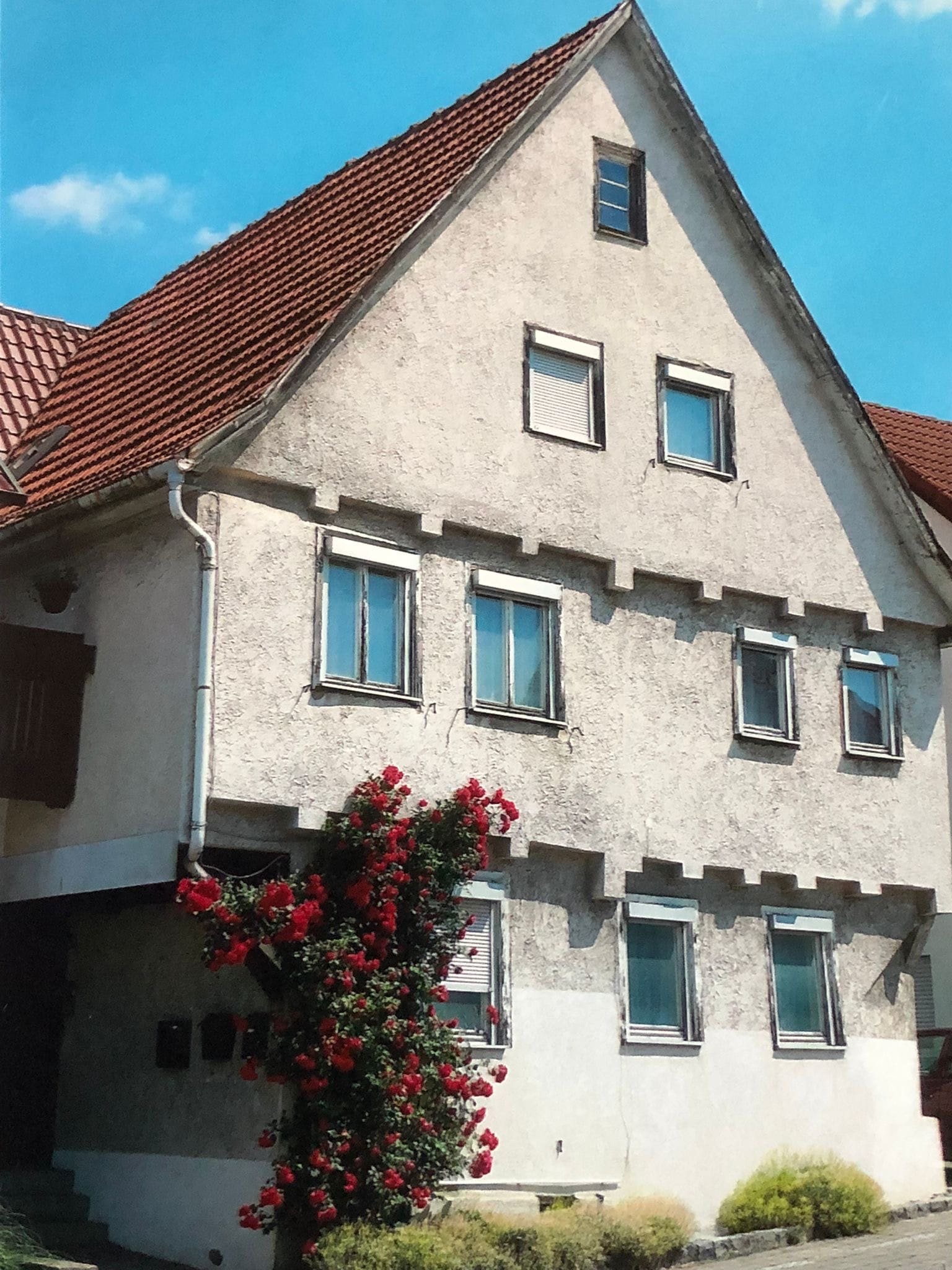 Das Haus vor der Sanierung.