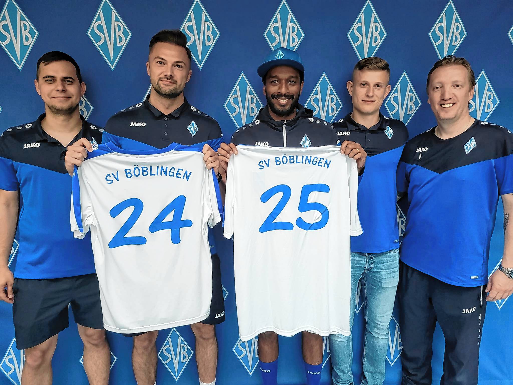 Marc Beutel, Marc Stefani, Johnny Ariaratnam,  Philipp Graf und Andreas Glatter  (von links). Bild: z