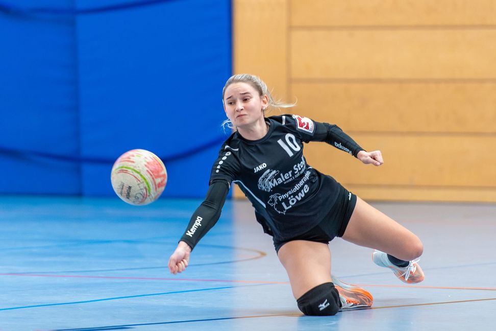 Samantha Lubik in Aktion. Die 28-Jährige verbrachte ihre Jugendzeit beim TSV Gärtringen. Bild: Bernhard  Kaiser