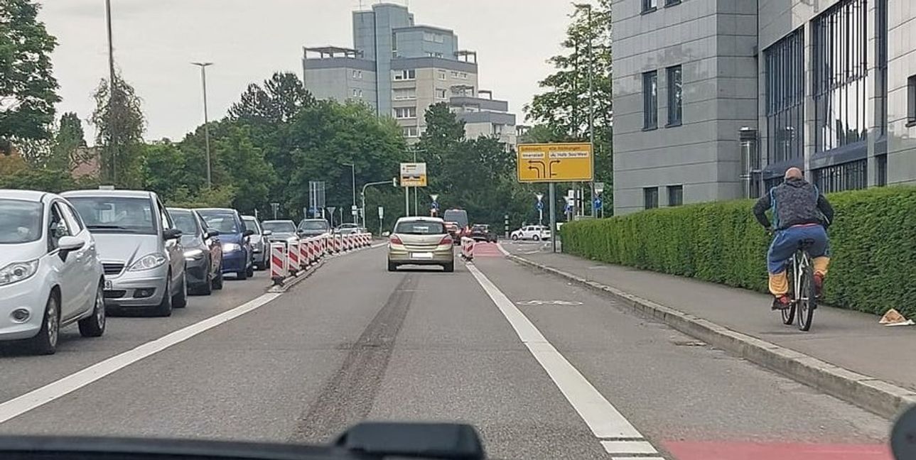 Schnappschuss auf dem Weg nach Böblingen.