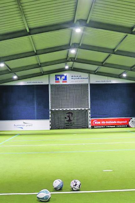 Die neue VR-Bank-Arena Magstadt-Weissach. Bild: Bilaniuk