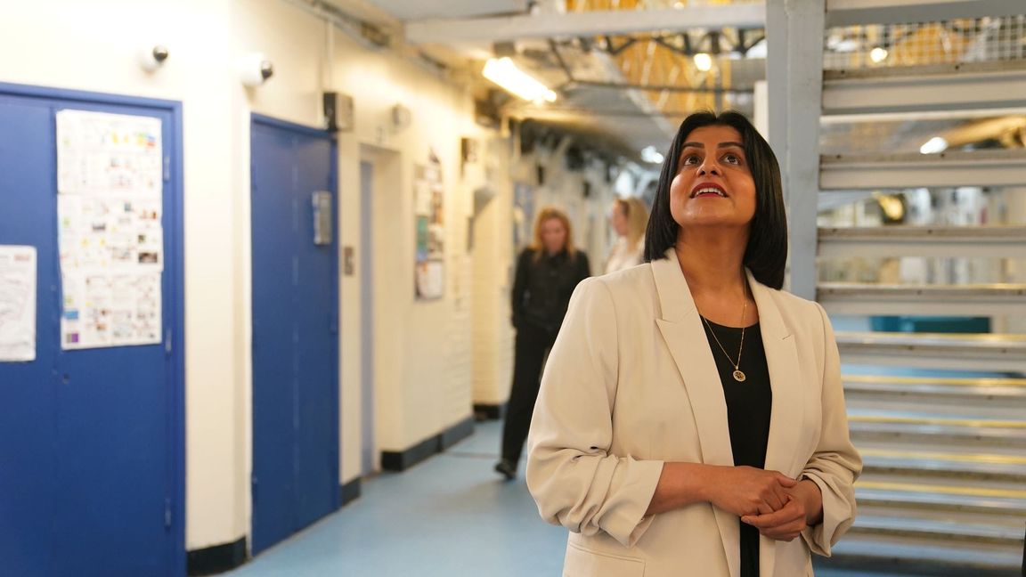 Die britische Justizministerin Shabana Mahmood