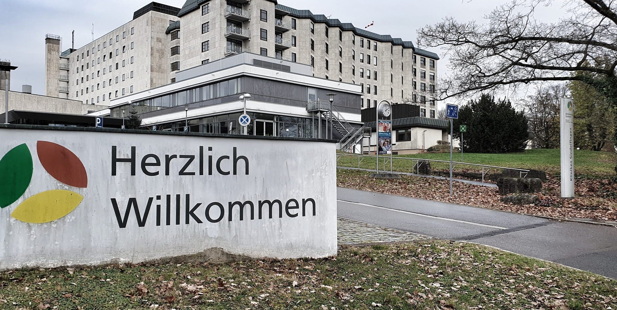 Hier geht es zurzeit noch zum Sindelfinger Krankenhaus auf der Steige.