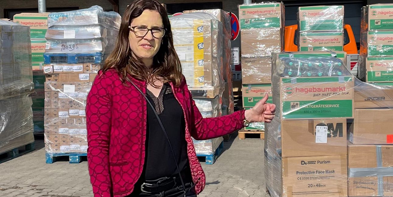 Karolina Nourddine aus Weil der Stadt organisiert Hilfslieferungen in die Ukraine.