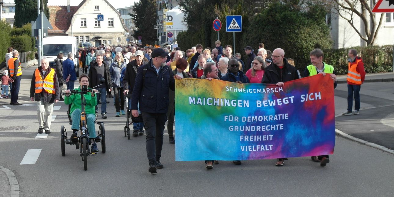 Der Weg führt über die Laurentiusstraße.Bild: Staber