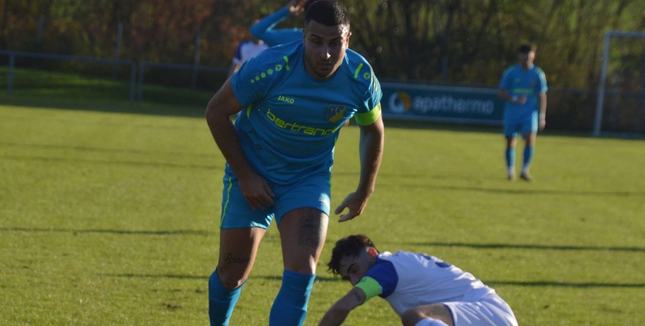 Kapitän Marcel Berberoglu hat seine Gelb-Rot-Sperre abgesessen und steht dem TSV Ehningen im Derby gegen den TV Darmsheim wieder zur Verfügung.Bild: Zvizdiç