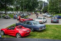 Classic & Coffee im Mecedes-Benz-Kundencenter in Sindelfingen.