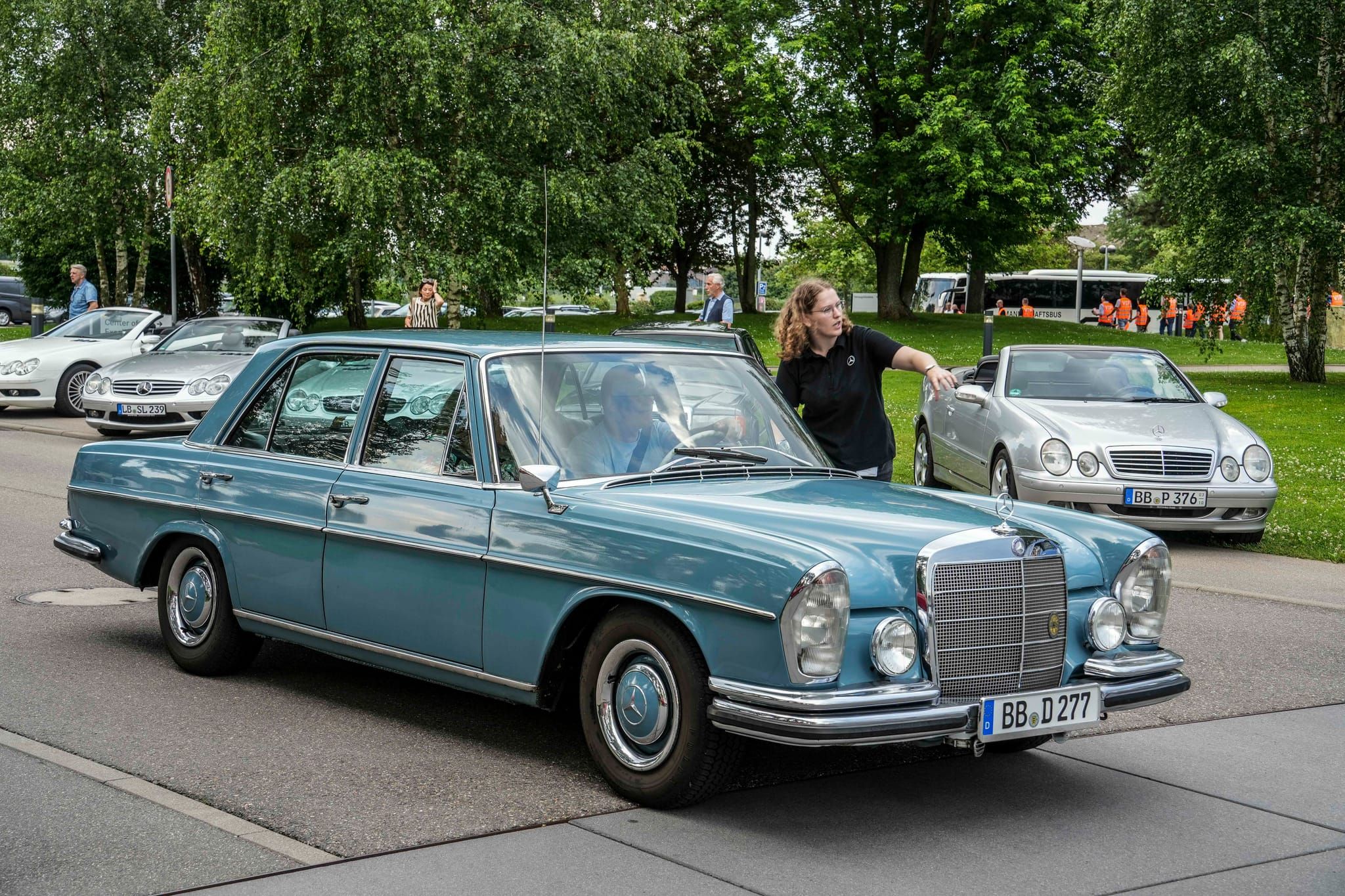 Classic & Coffee im Mecedes-Benz-Kundencenter in Sindelfingen.