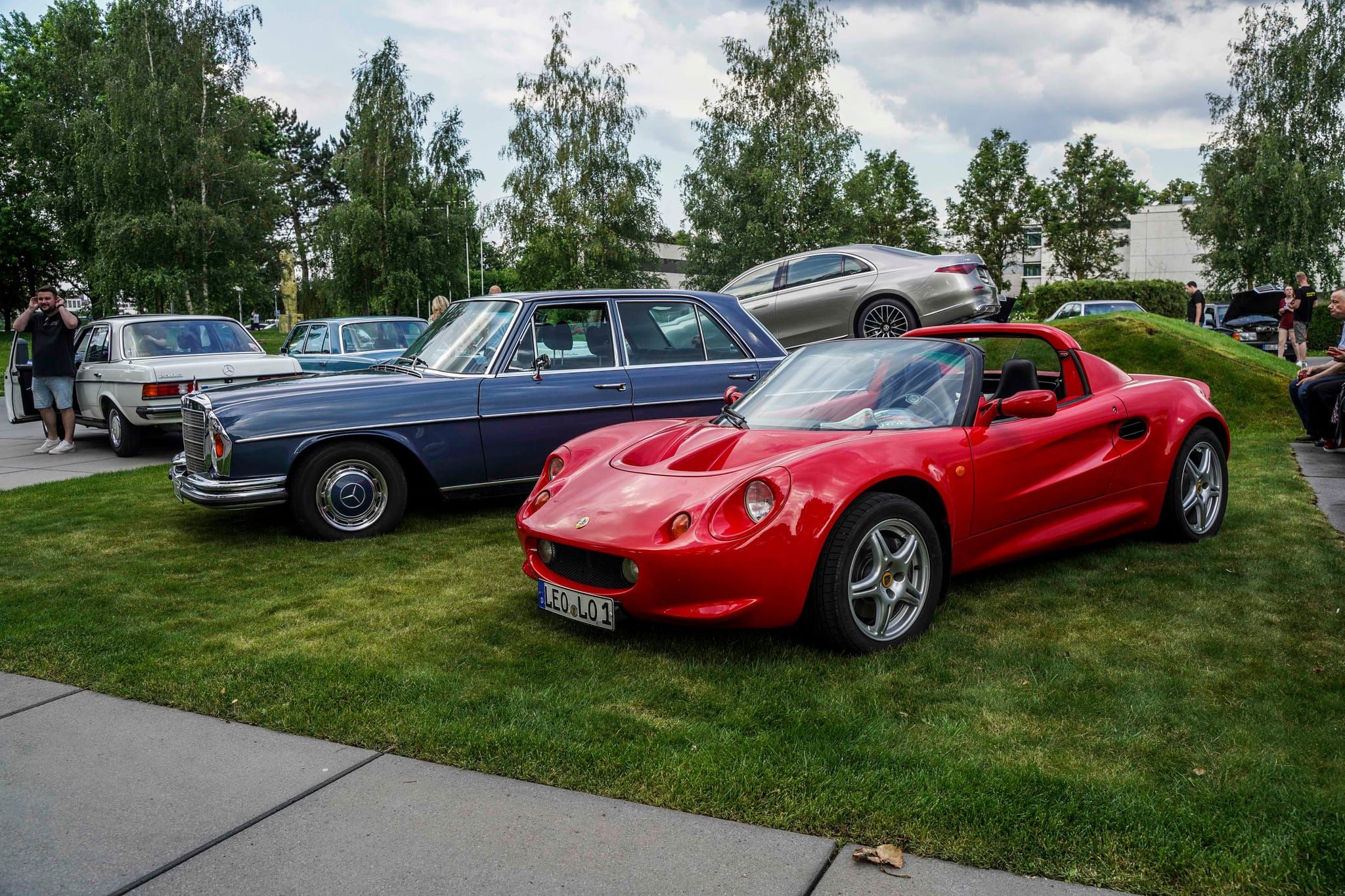 Classic & Coffee im Mecedes-Benz-Kundencenter in Sindelfingen.