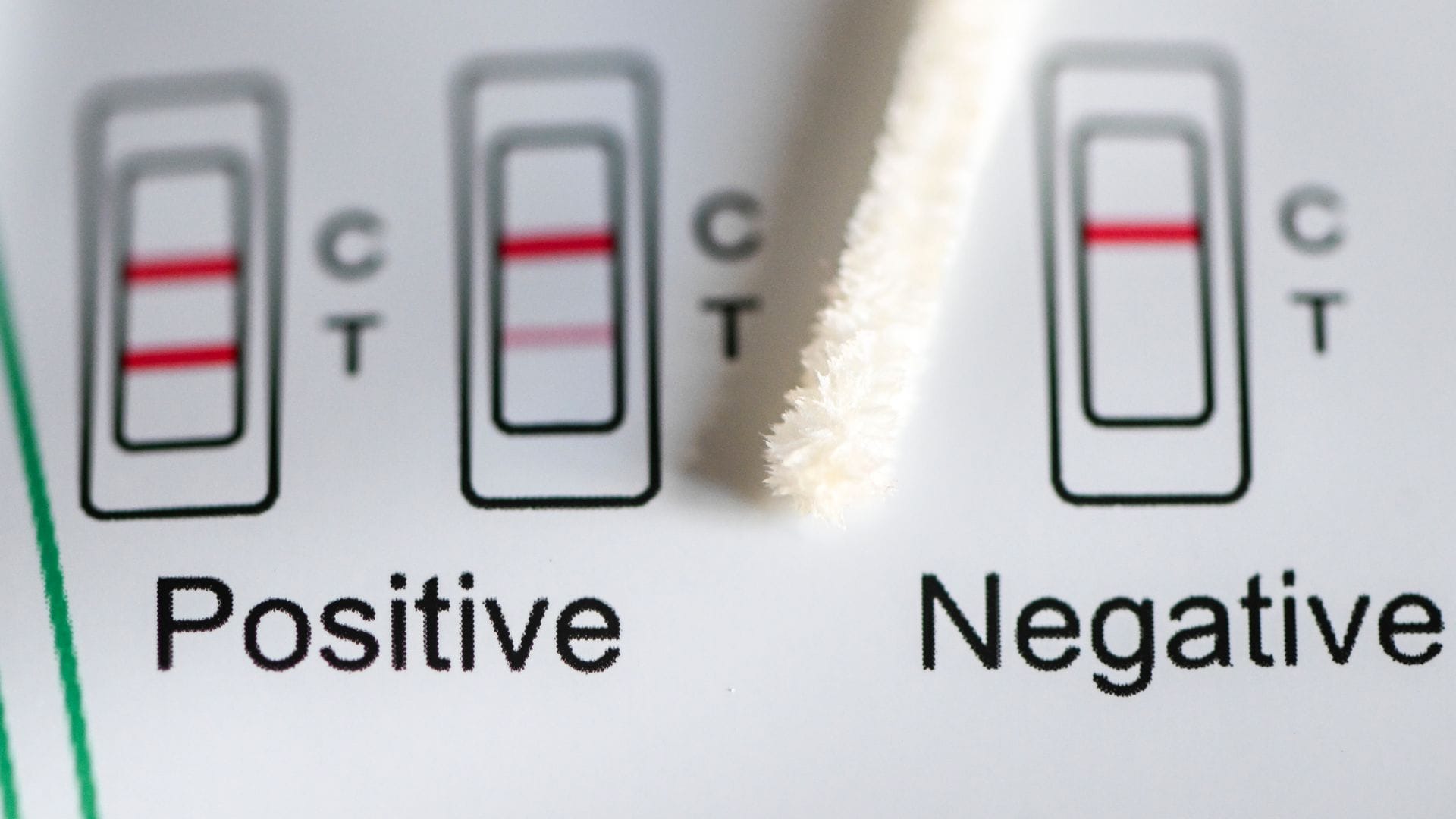 Positiv oder negativ - das zeigt ein Test an. (Symbolbild)