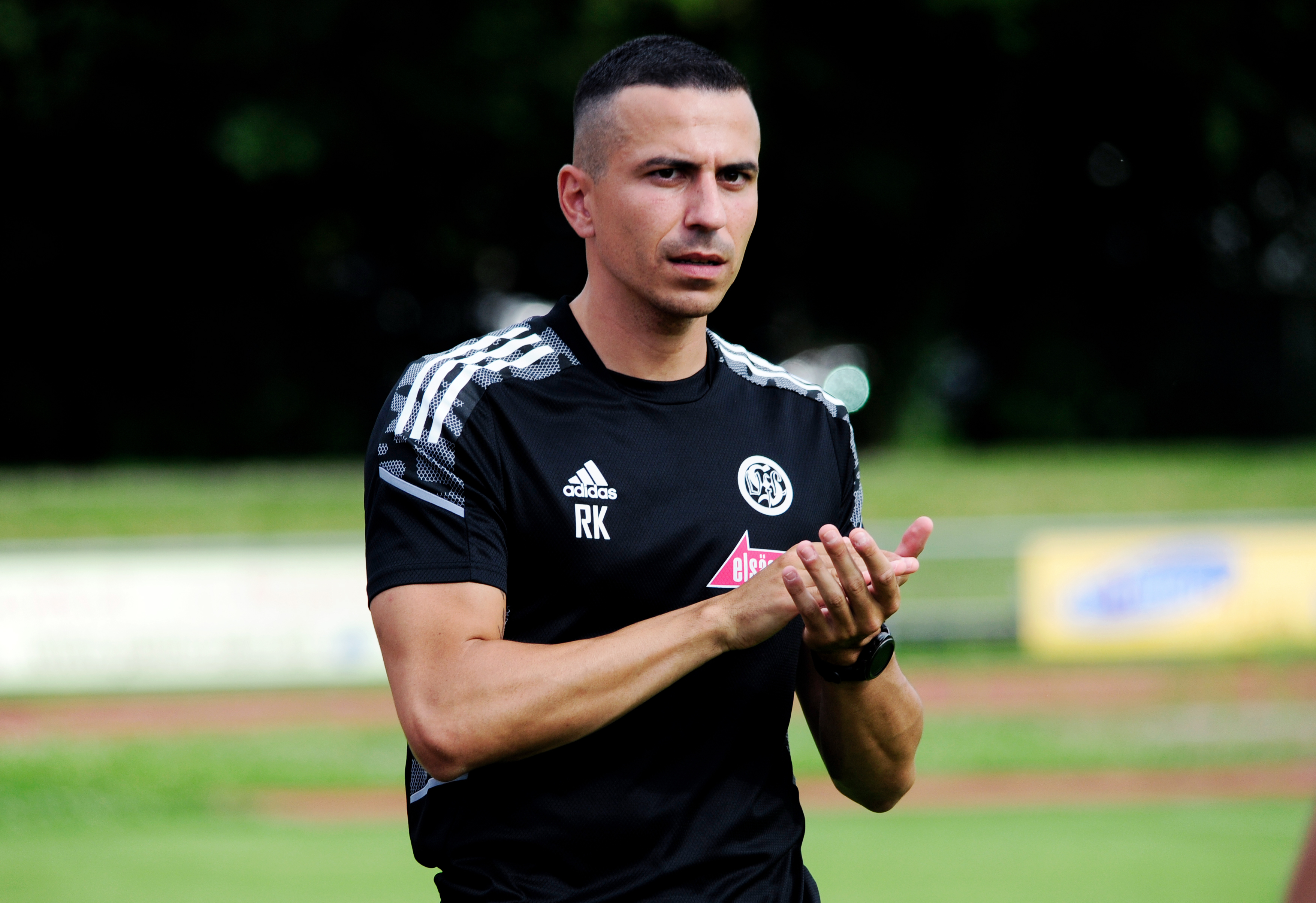 Sindelfingens Trainer Roberto Klug war beim letzten Derby gegen die SV Böblingen noch als Spieler dabei. Bild: photostamape/A