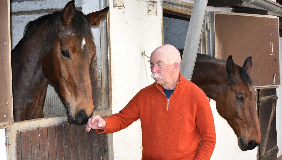 Fritz Pape: Ein Leben für den Reitsport ging zu Ende.Bild: Häusler