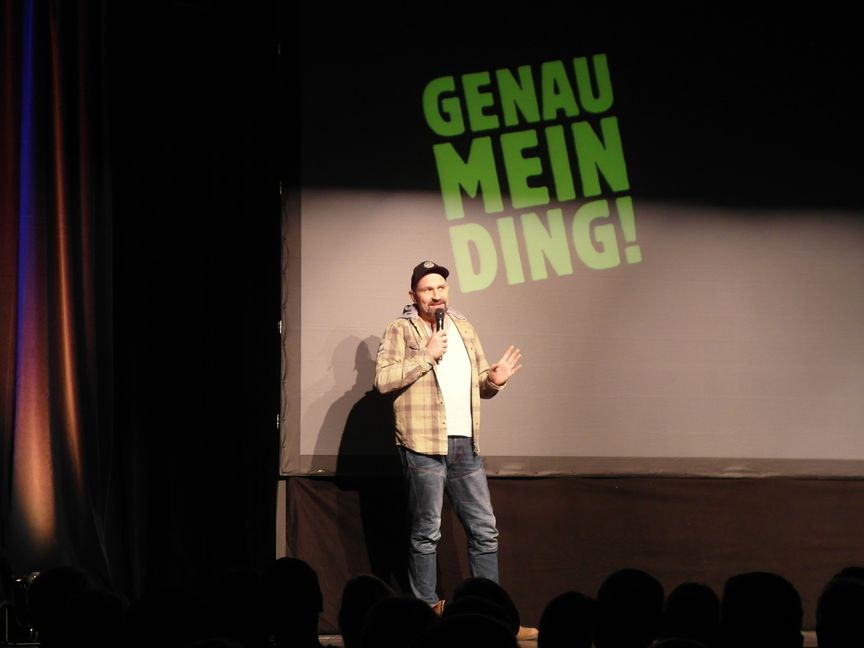 Dodokay alias Dominik Kuhn ist mittlerweile ein Vorzeige-Schwabe. Bild: Staber