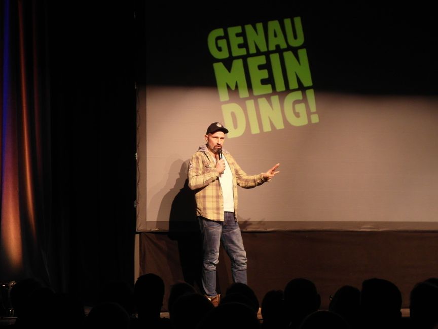 Dodokay alias Dominik Kuhn ist mittlerweile ein Vorzeige-Schwabe. Bild: Staber