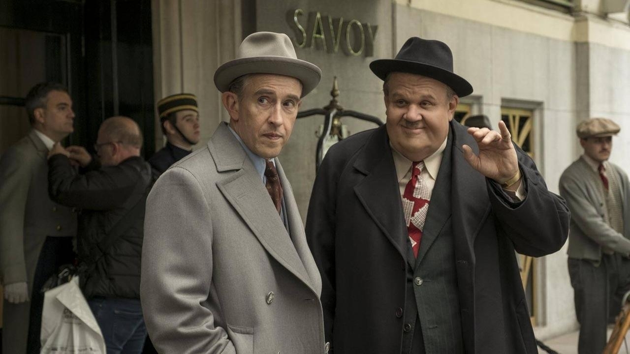 Steeve Coogan und John C. Reilly als „Stan & Ollie“. 1953 sind sie immer noch beliebt, aber jünger werden auch sie nicht.   Bild: z