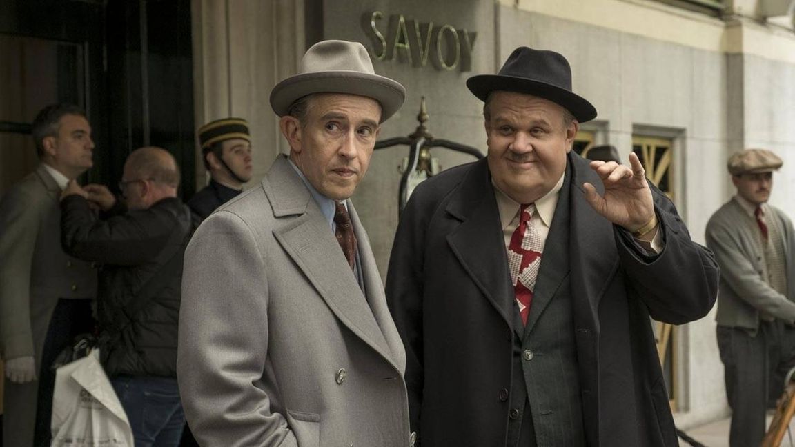 Steeve Coogan und John C. Reilly als „Stan & Ollie“. 1953 sind sie immer noch beliebt, aber jünger werden auch sie nicht.   Bild: z